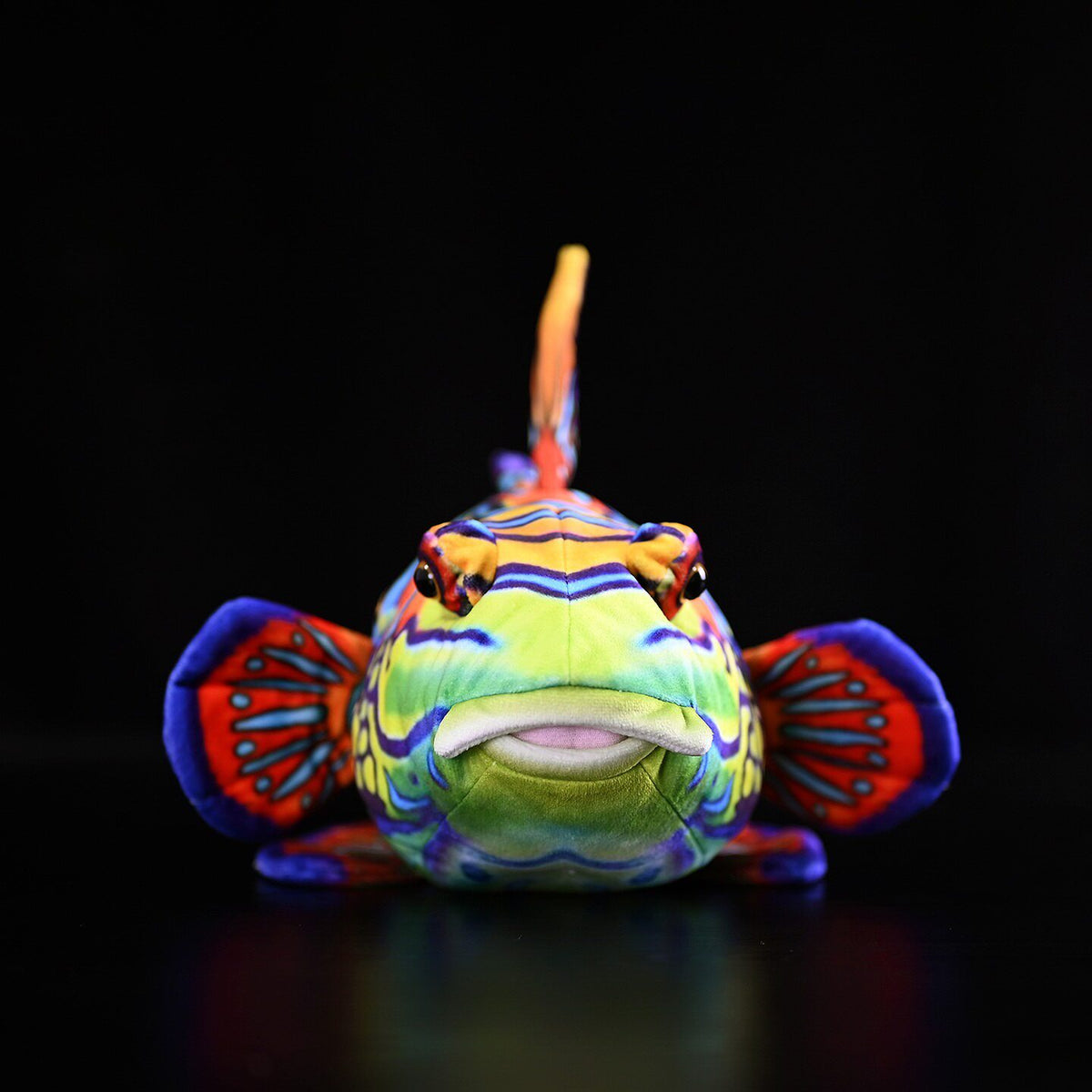 Multicolored Spotted Fin Plush Toy