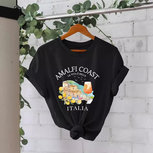 T-shirt imprimé à motifs