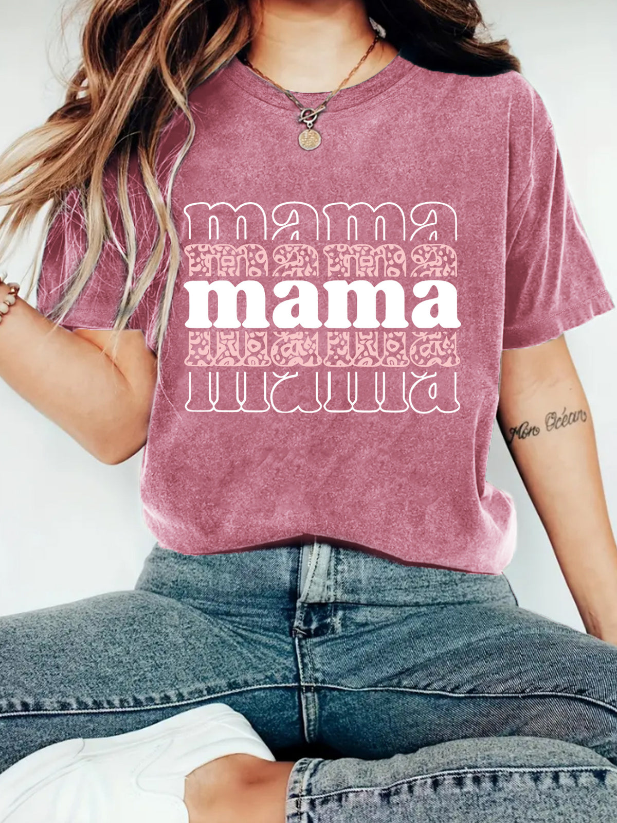 T-shirt motif Maman
