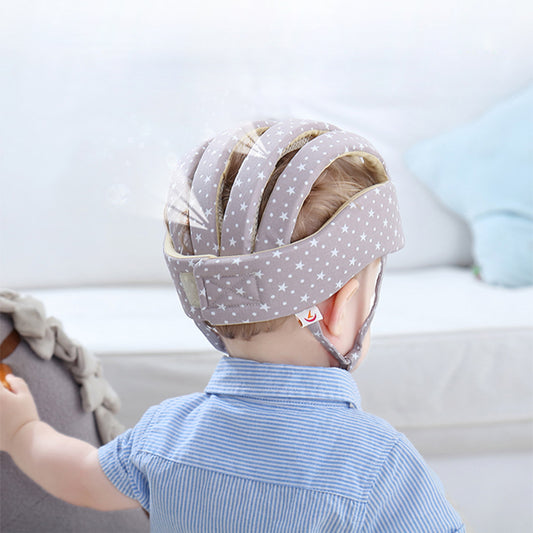 Casque de protection en coton pour enfants