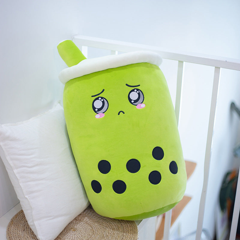 Peluche Oreiller Thé au Lait de Perles