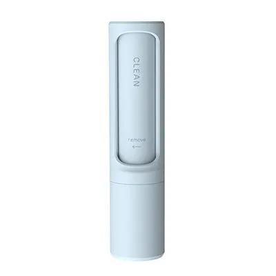 Pet hair remover brush, white self-cleaning device for pets