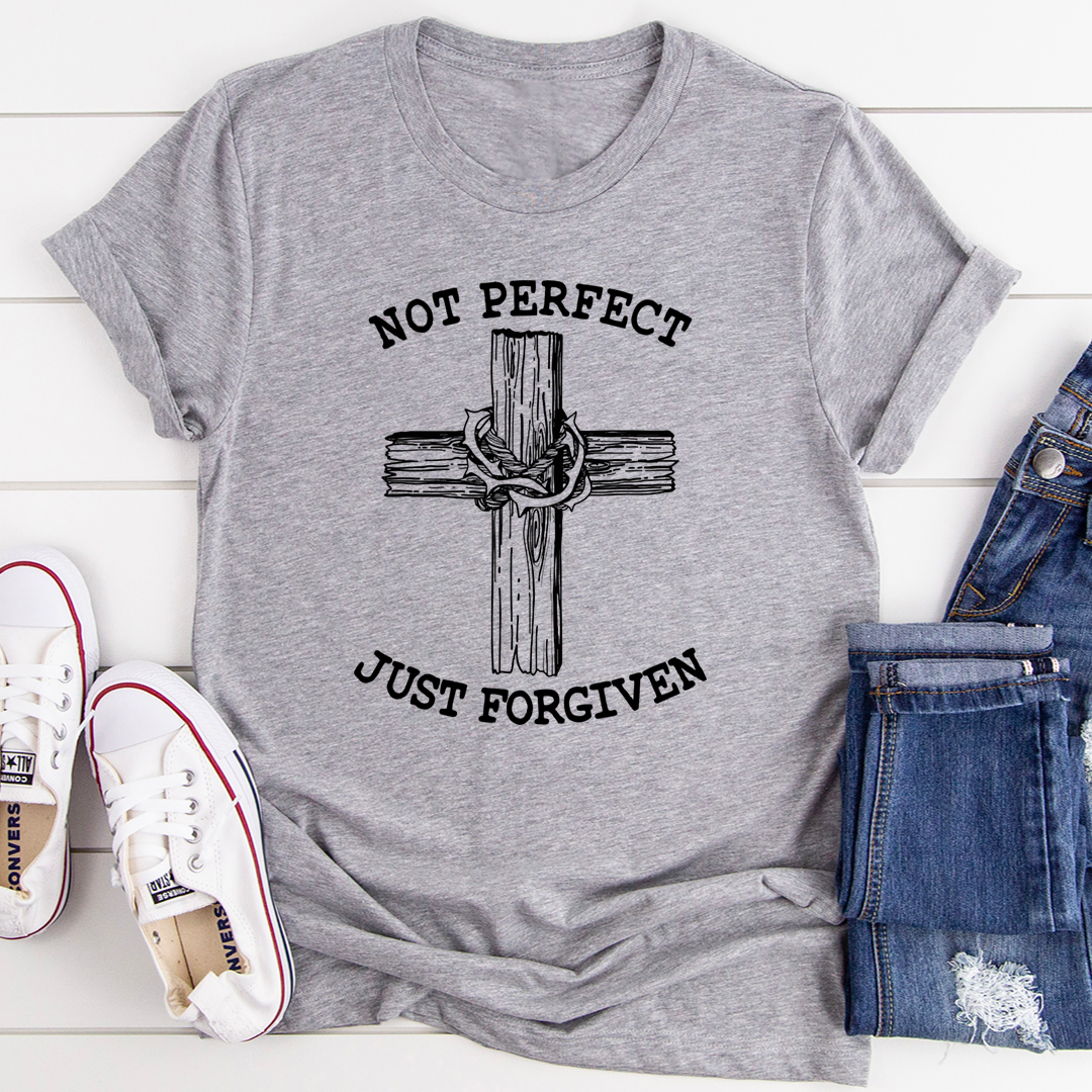 Not Perfect Just Forgiven T-Shirt-1