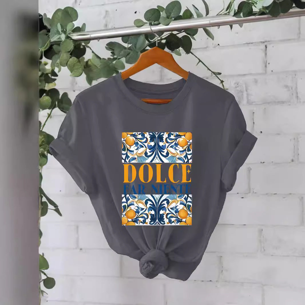 T-shirt imprimé à motifs