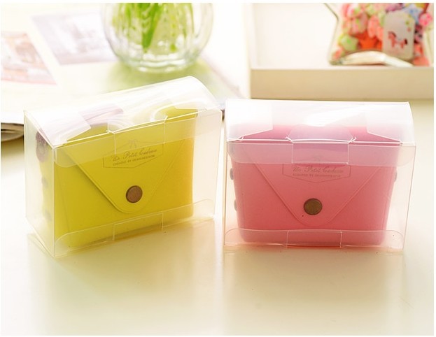 Joli étui à clés couleur bonbon, porte-monnaie macaron