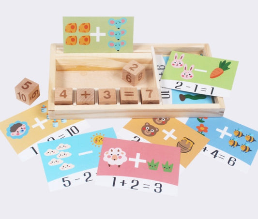 Jouets de construction arithmétique pour enfants