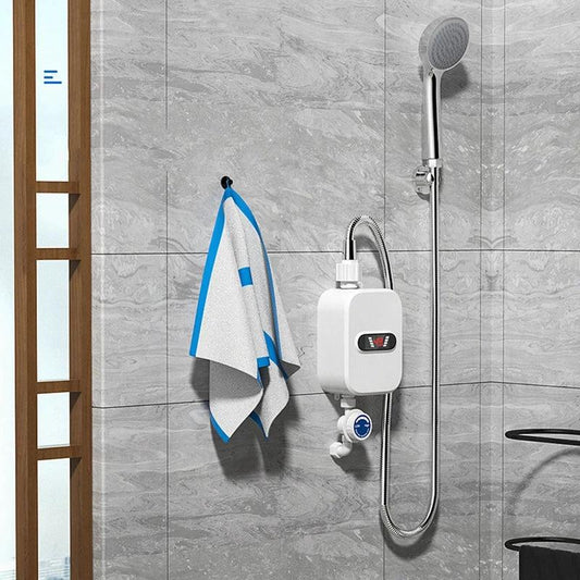 220V/110V 3500W instant electric water heater fast heating mini small electric kitchen treasure thermostatic shower shower set by eprolo