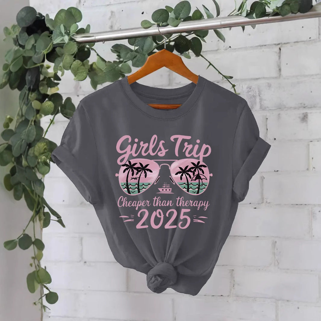 T-shirt Voyage entre filles