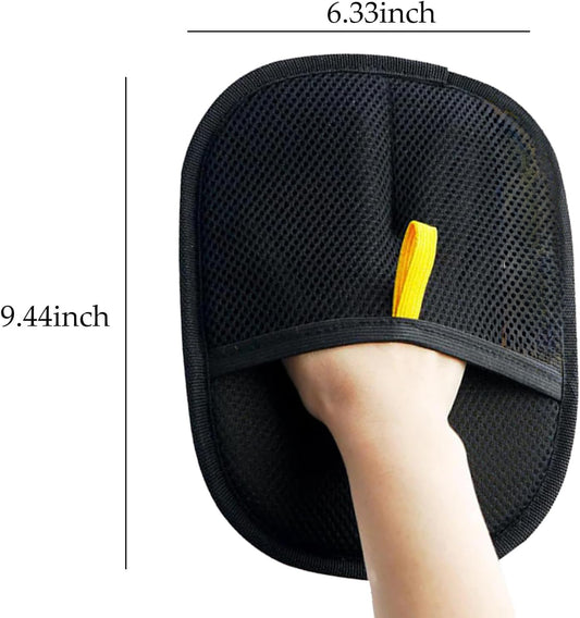 Guantes Quita Pelo de Mascotas Electrostáticos, Eliminador de Cerdas Bidireccional, Cepillo Quita Pelo, Artefacto de Pelo Pegajoso, Guantes para Pelo de Gato, Peine Quita Pelo de Gato