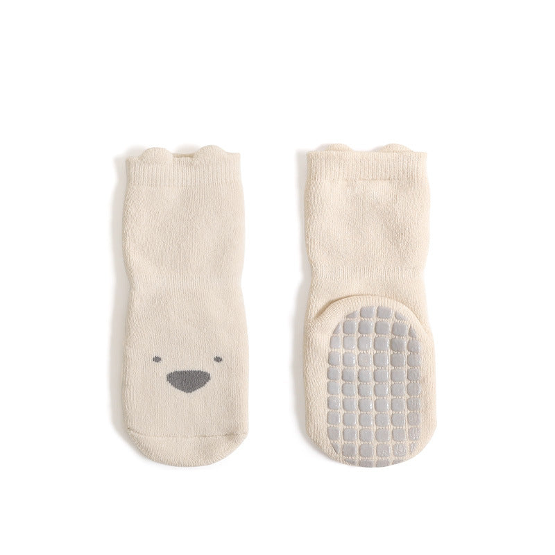Calcetines de algodón peinado para niños y niñas