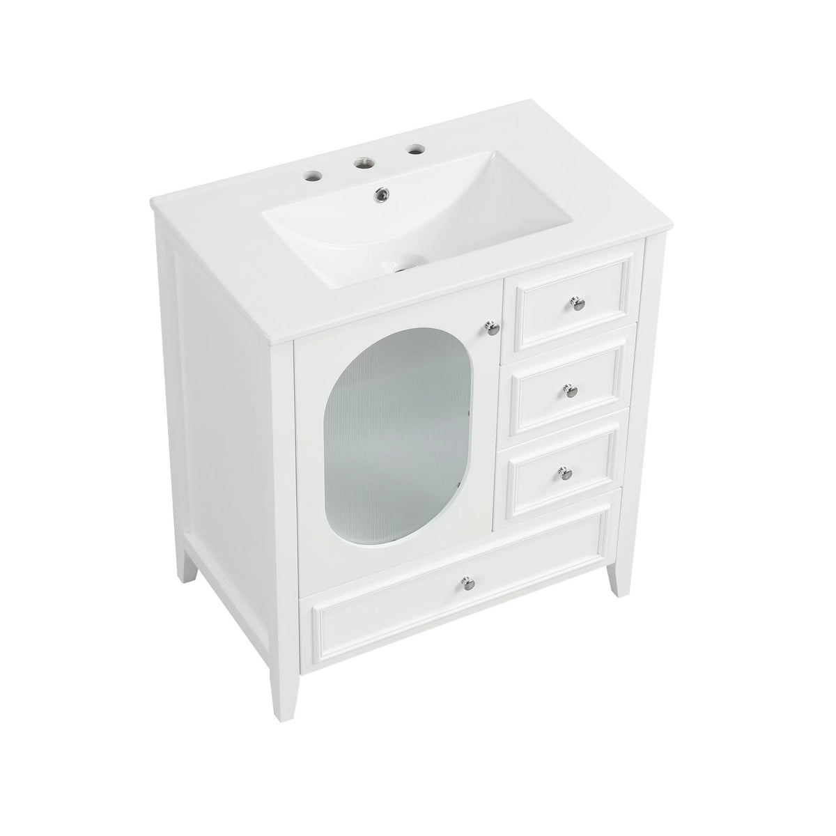 30" Bathroom Vanity with Sink by eprolo