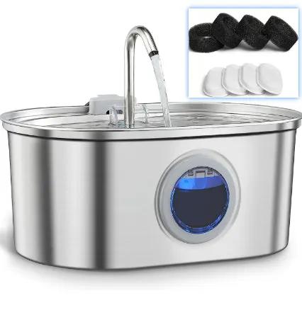 Water Feeder Stainless Steel Pet Water Dispenser by AdTec
