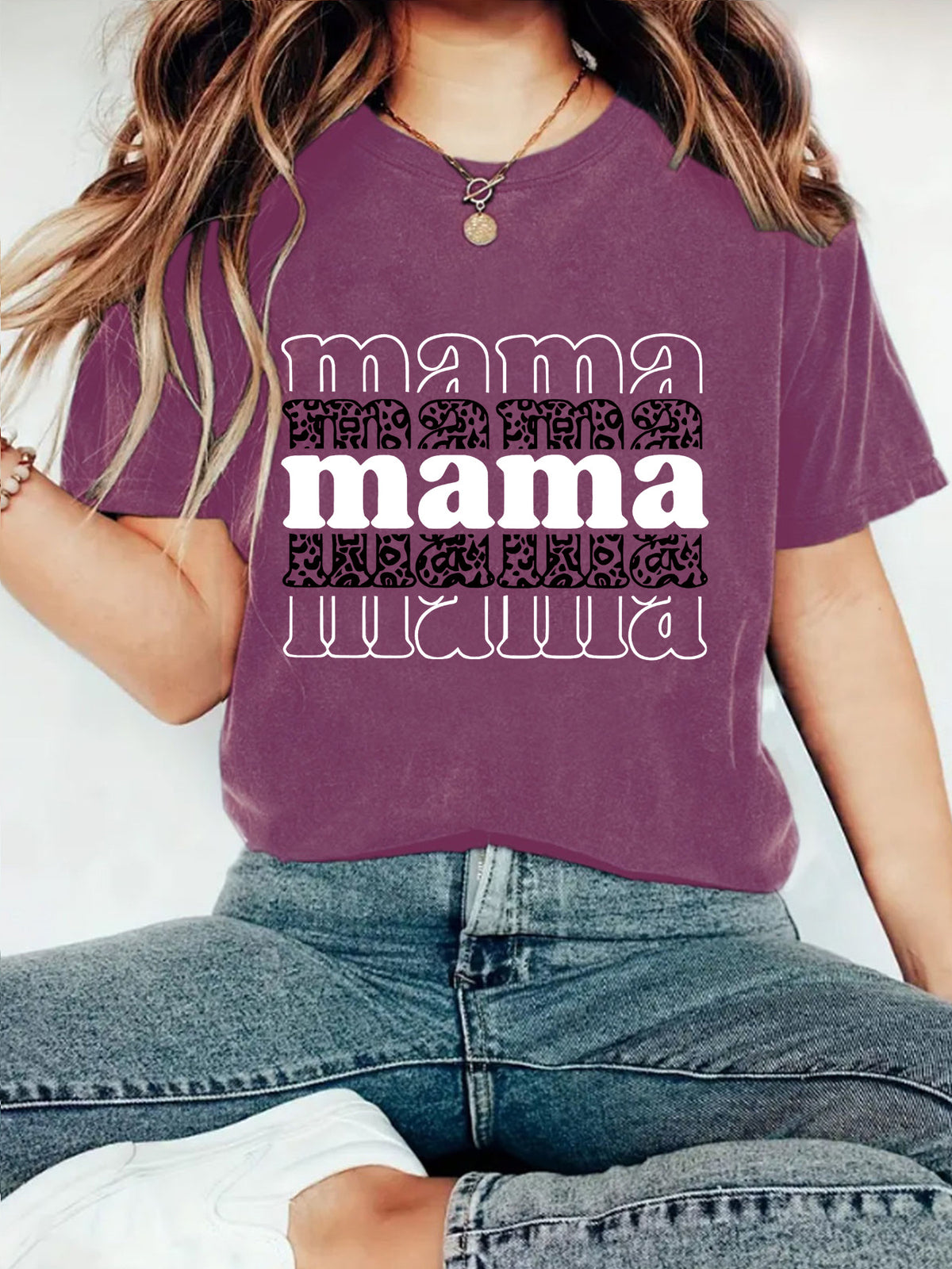 T-shirt motif Maman