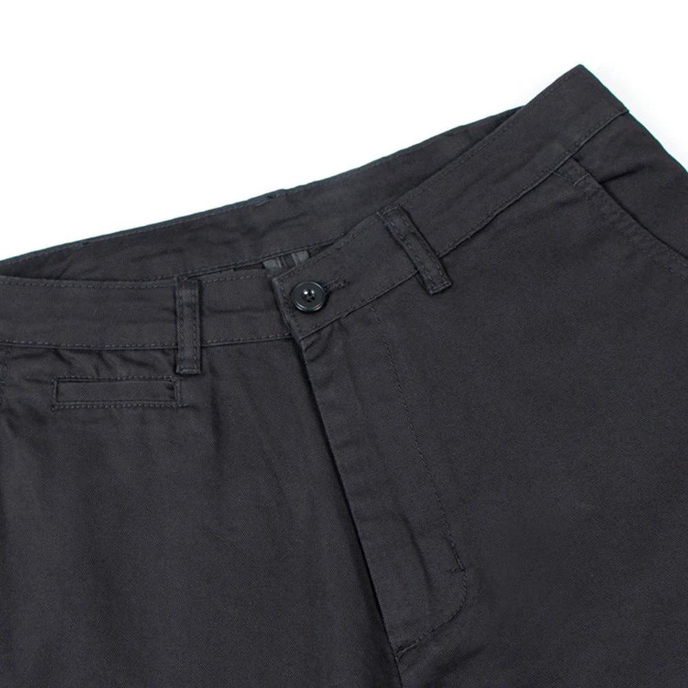 Solid Color Loose Wide Leg Pants by eprolo