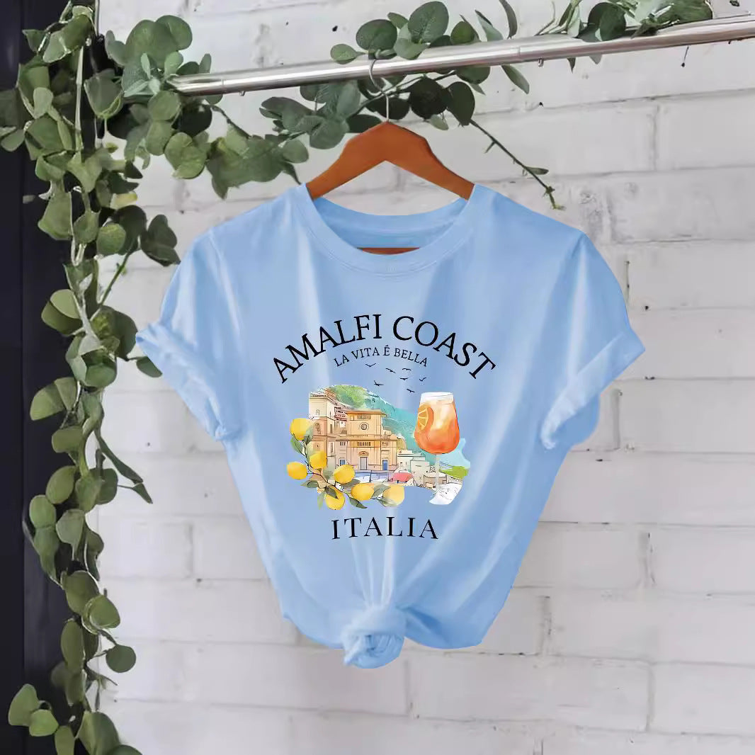 T-shirt imprimé à motifs