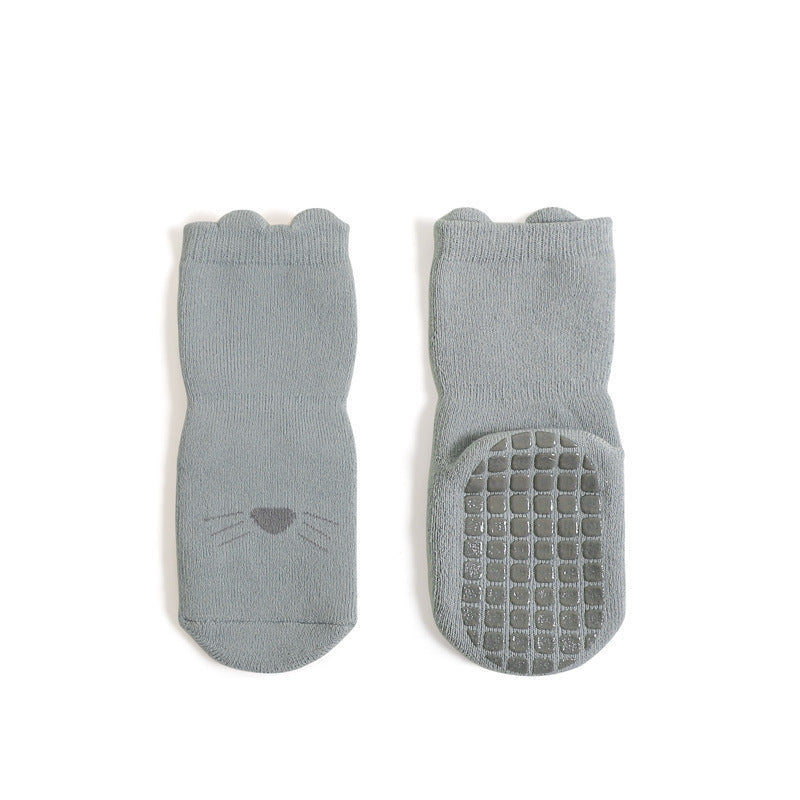 Calcetines de algodón peinado para niños y niñas