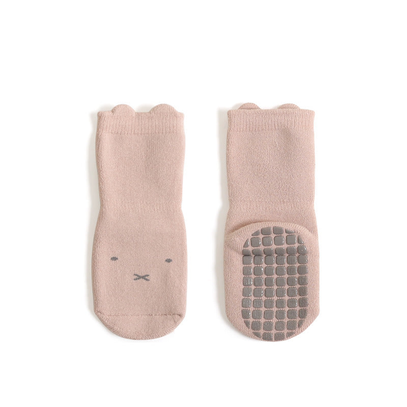 Calcetines de algodón peinado para niños y niñas