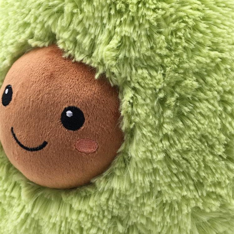 Almohada de aguacate de peluche