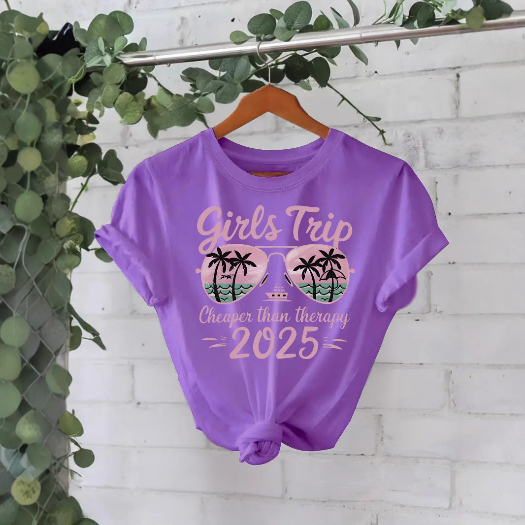 T-shirt Voyage entre filles