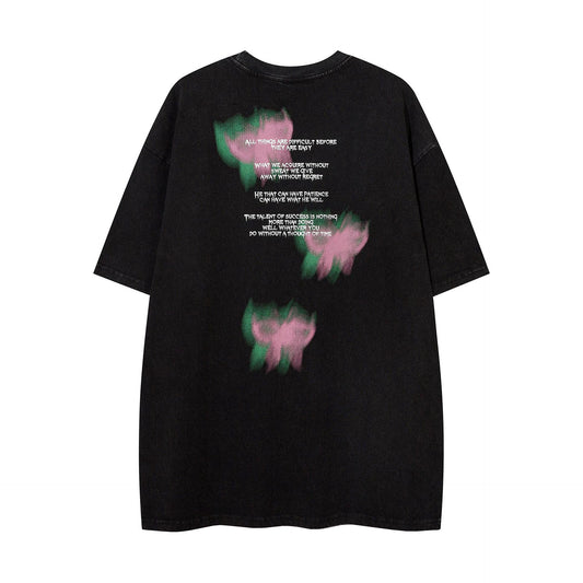 Wash and make old Aurora Butterfly short sleeves
