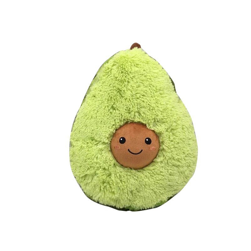 Almohada de aguacate de peluche