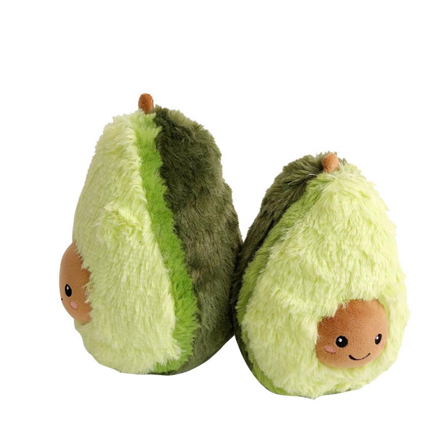 Almohada de aguacate de peluche