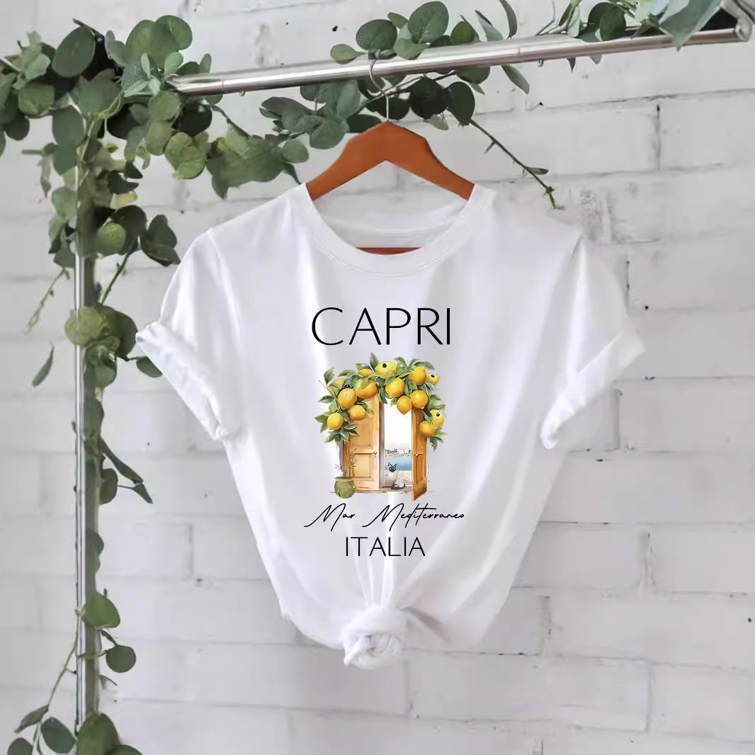 T-shirt imprimé à motifs