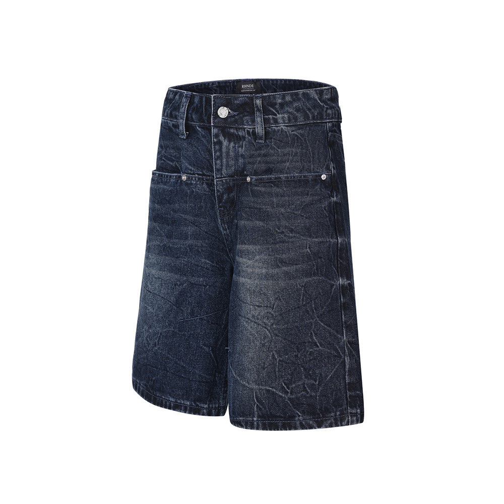Shorts de cow-boy coupe ample