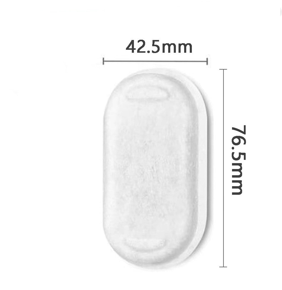 Water Feeder stainless steel pet water dispenser with a compact oval design.