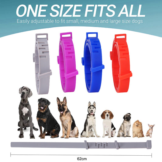 Pet Collar Silicone Adjustable Dogs And Cats Collar Protection