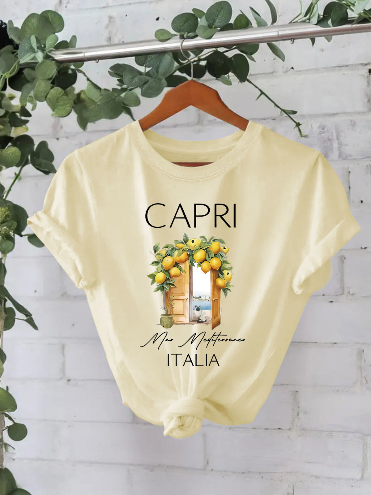 T-shirt imprimé à motifs