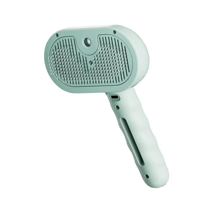 AdTec mint green pet grooming brush for dematting and hair removal