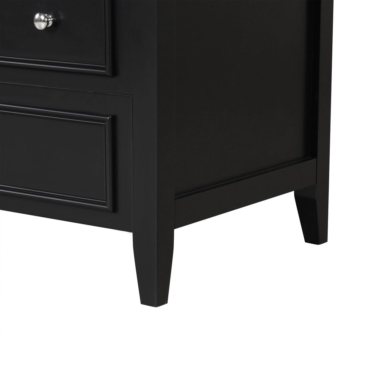 30" Bathroom Vanity with Sink, Bathroom Vanity Cabinet with Three Drawers and Door by eprolo