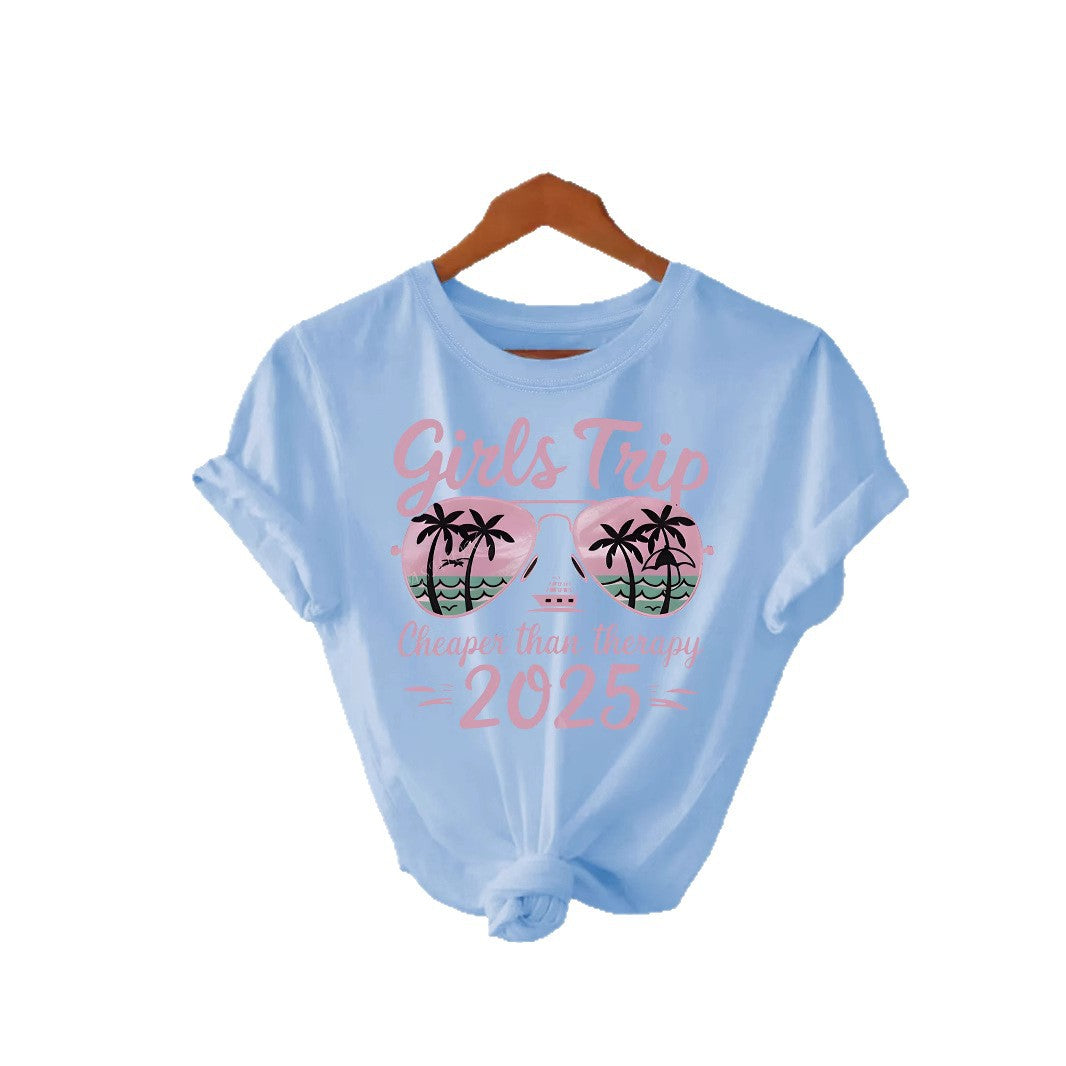 T-shirt Voyage entre filles