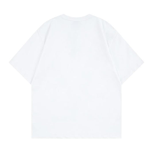 Skeleton cartoon short sleeved T-shirt