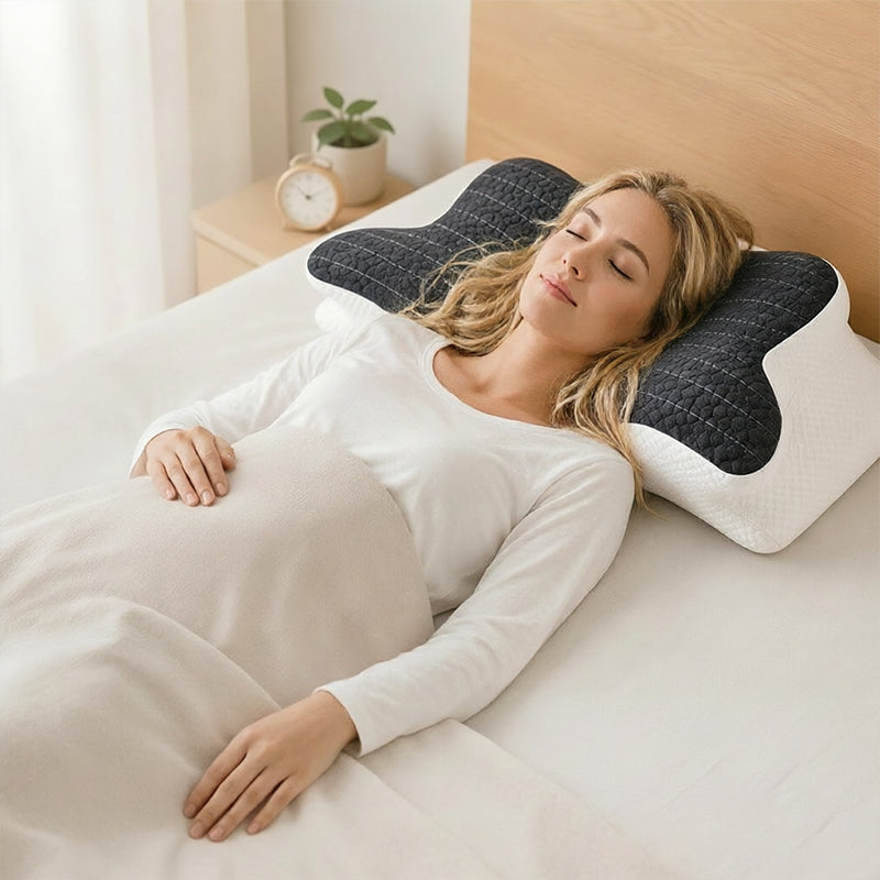 Cooling Viscoelastic Memory Foam Pillow