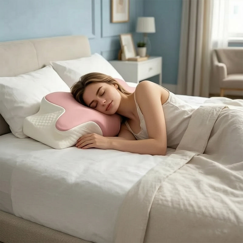 Cooling Viscoelastic Memory Foam Pillow