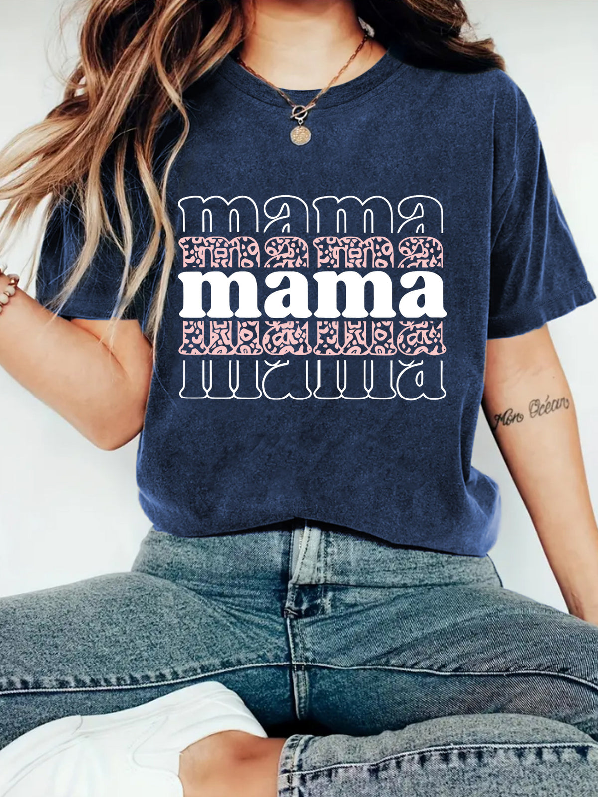 T-shirt motif Maman
