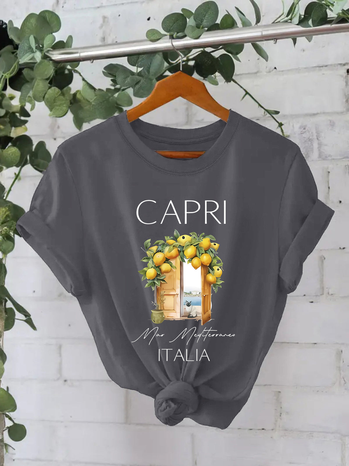 T-shirt imprimé à motifs