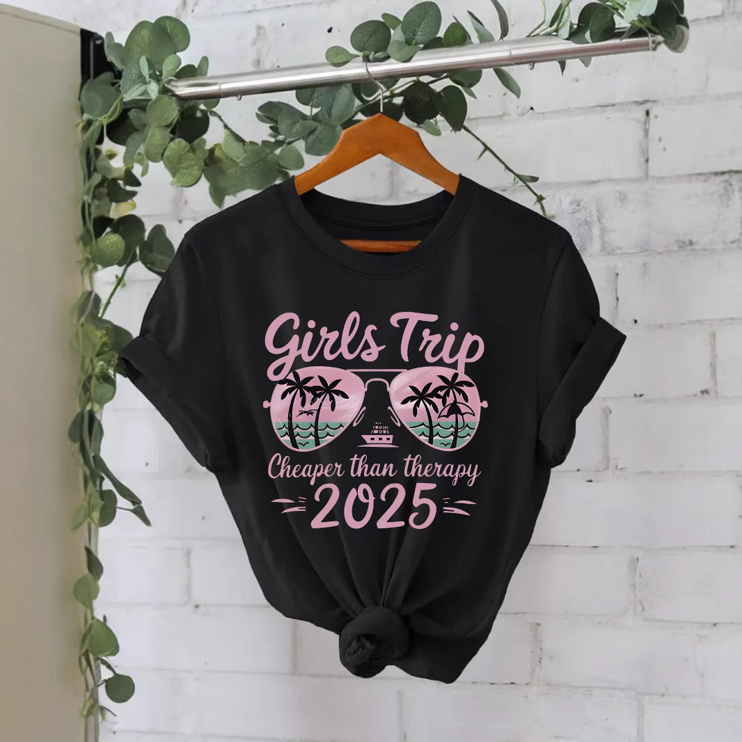 T-shirt Voyage entre filles