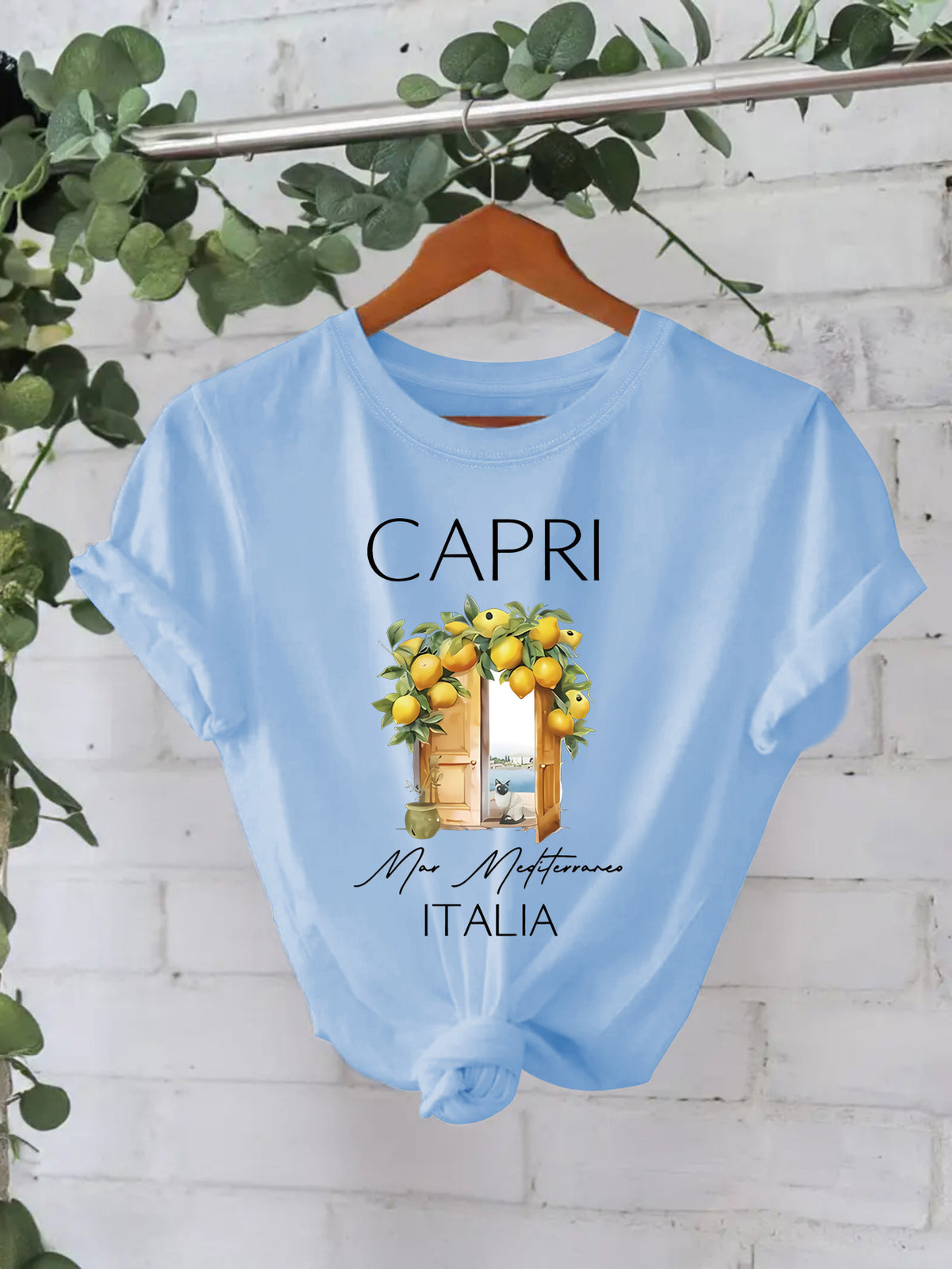 T-shirt imprimé à motifs