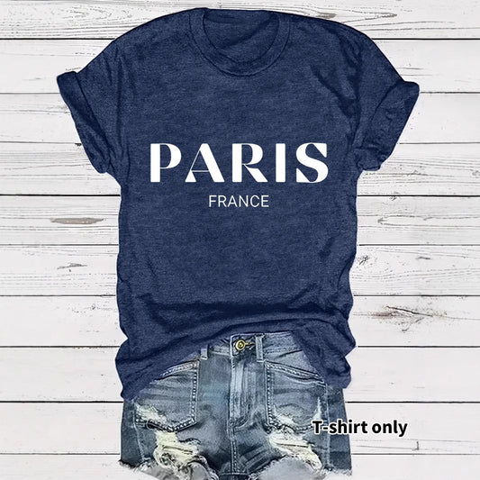 T-shirt lettres Paris