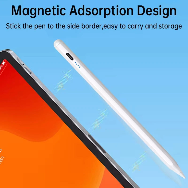 Universal stylus pen by PrimeCanada.Store, white, compatible with tablets and smartphones