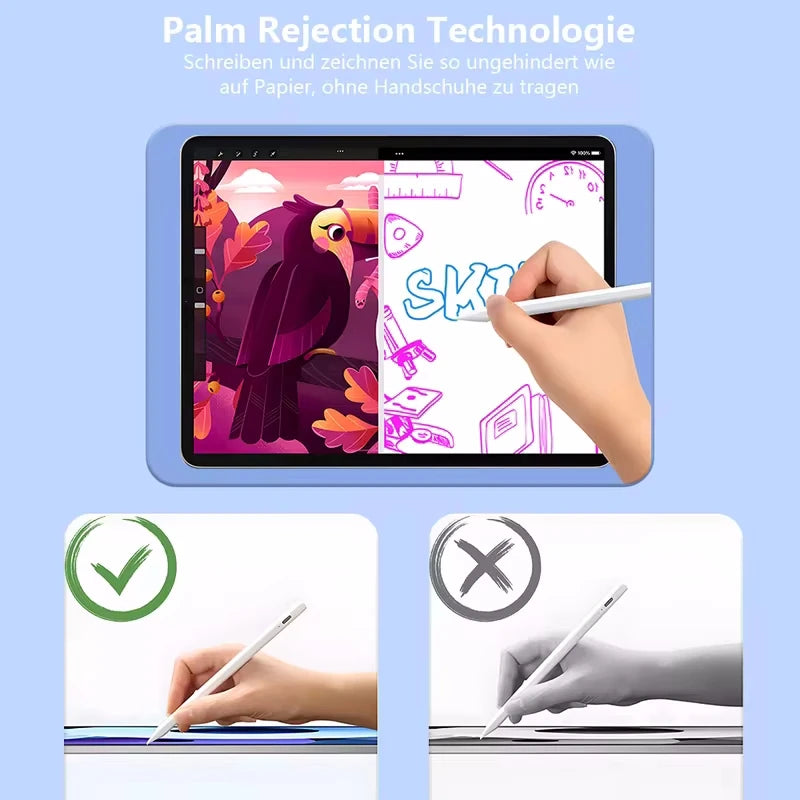Universal stylus pen for tablets and smartphones, white