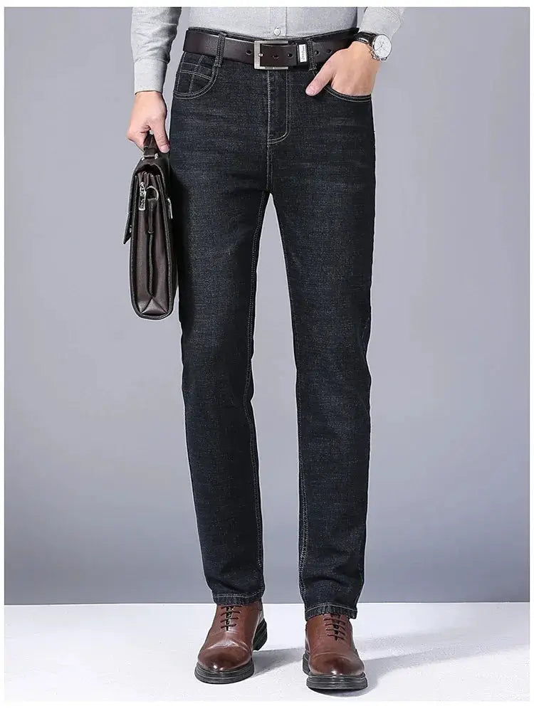 Jeans PrimeCanada.Store Premium Dark Wash Slim Straight Stretch Denim for daily wear