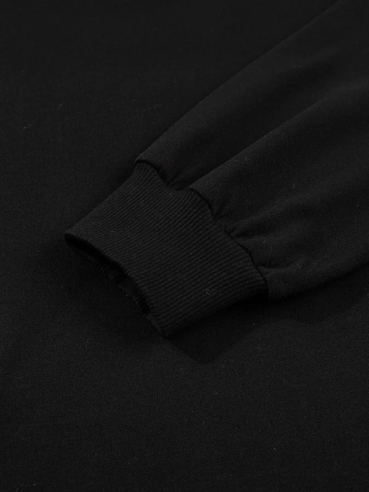 Embroidered Spooky Season long sleeve sweatshirt in black by Trendsi