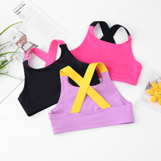 Girls Dancewear Girls Yoga & Fitness Cropped Tank Top
