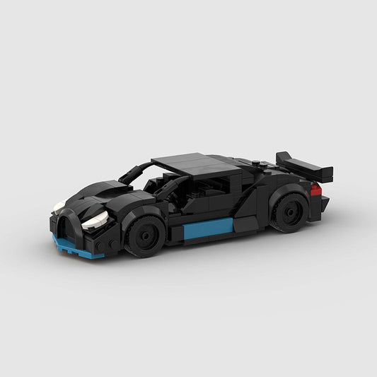 Jouets pour enfants Modèle de voiture Voiture de sport et petites briques de construction MOC Jouets éducatifs