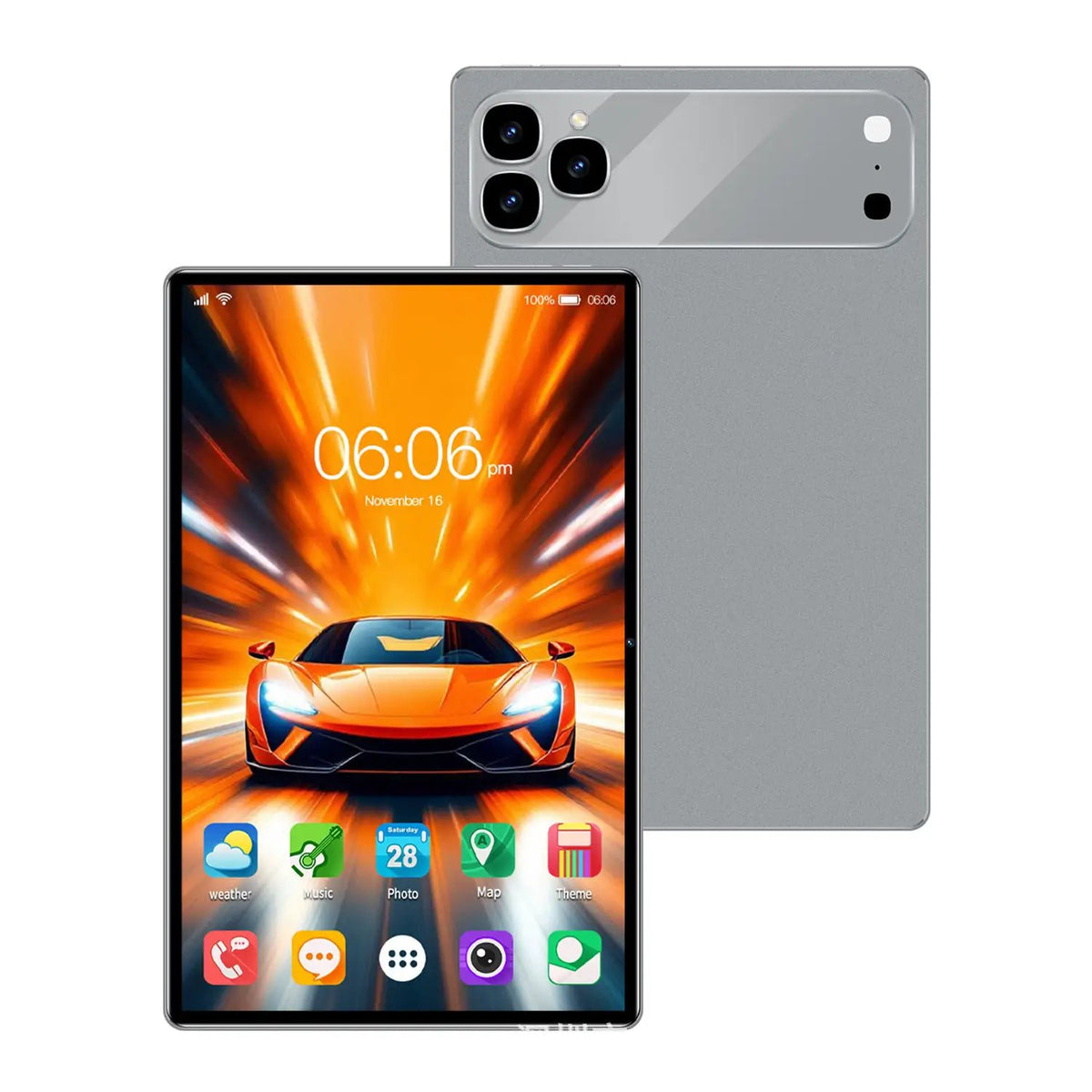 AdTec i17Ultra 11.6-inch tablet in grey with triple rear cameras