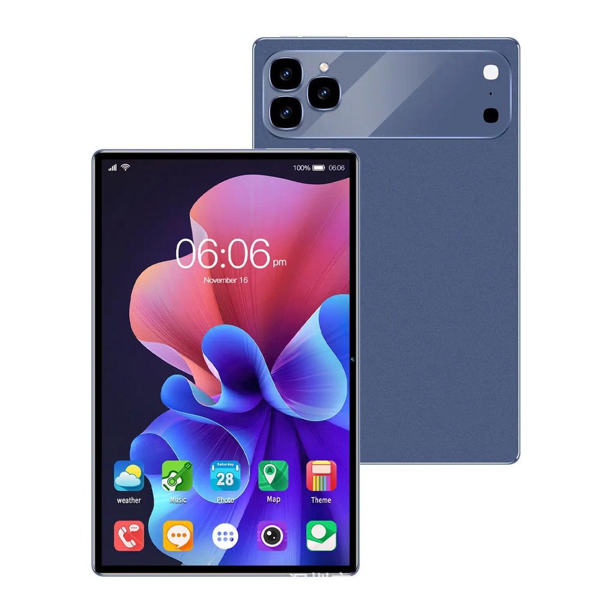 i17Ultra 11.6in tablet AdTec blue with front display and colorful app icons